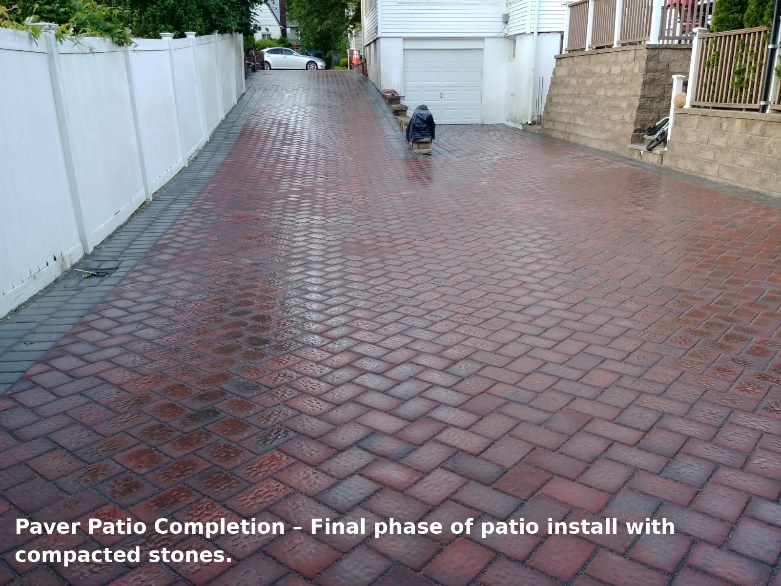 Paver Installation